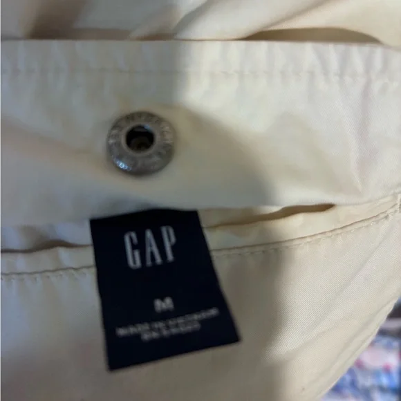 Vintage Cream Faux Fur Lined Vest, reversible EUC - Picture 4 of 4